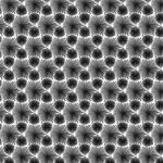 黑白蜂窝状纹理图案