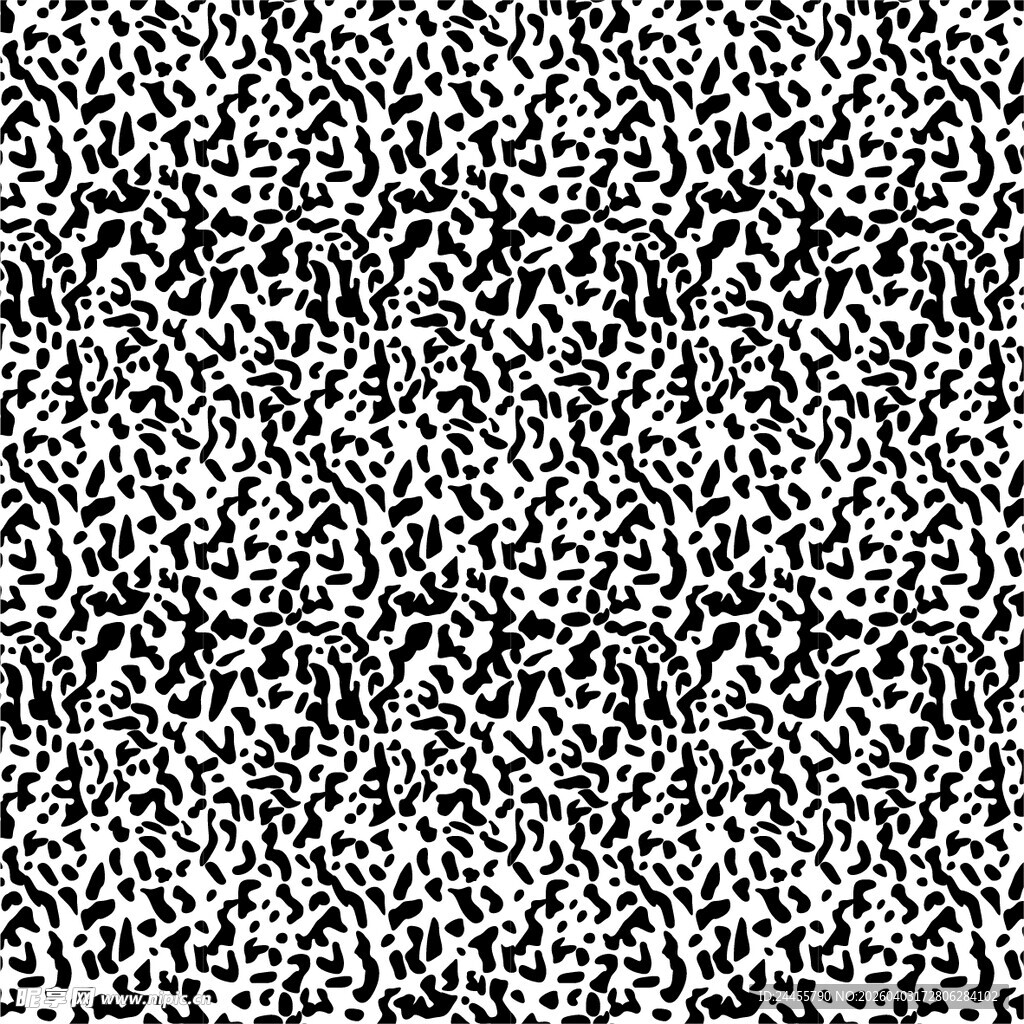 黑白抽象花纹图案背景