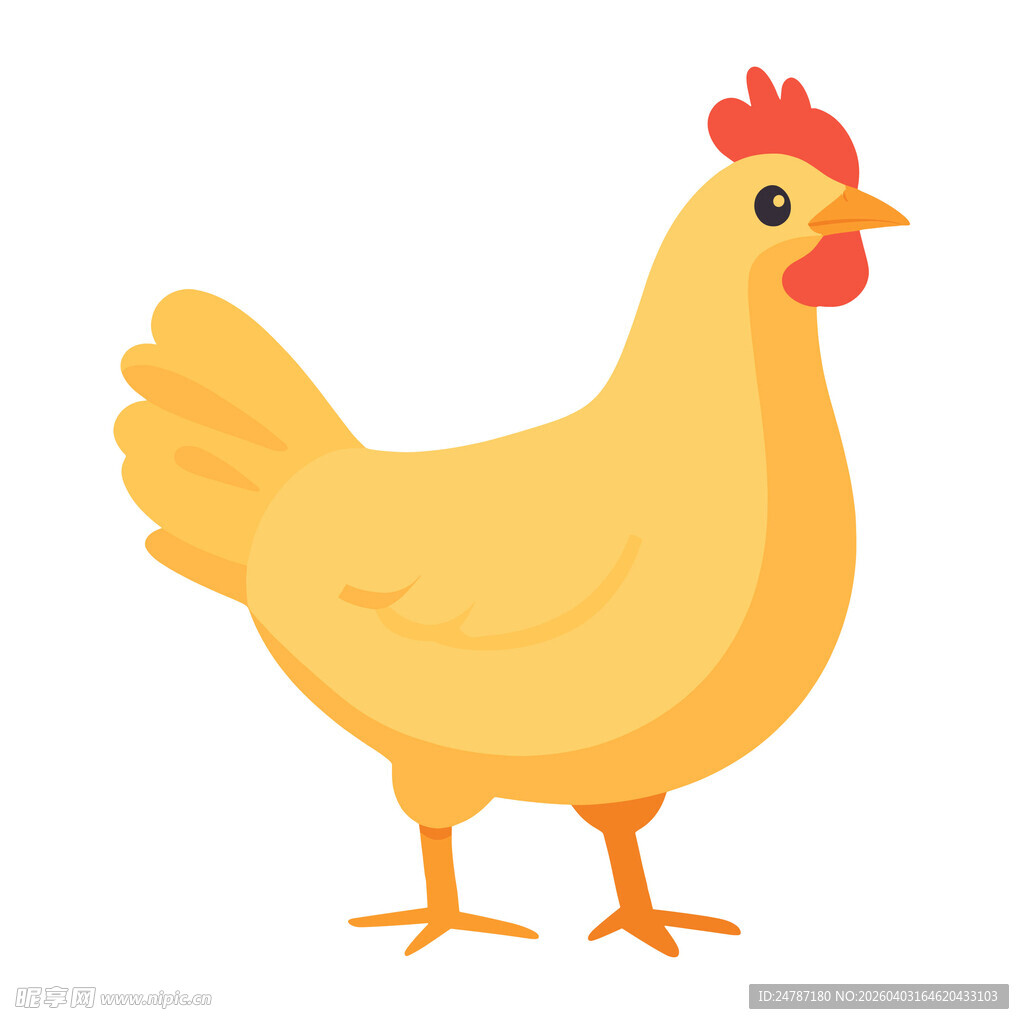 可爱小黄鸡