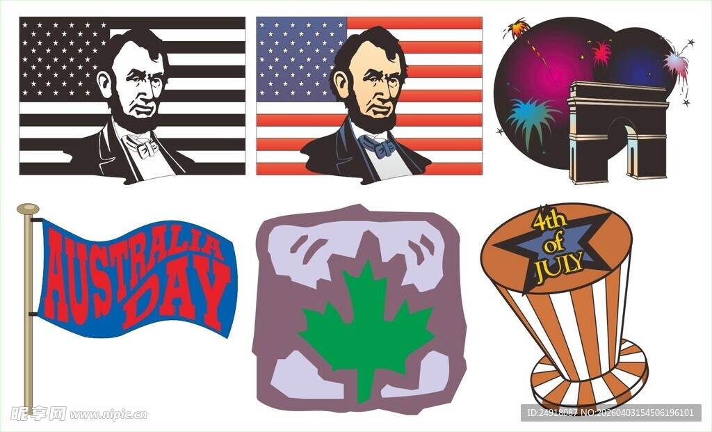 多样文化符号与标志