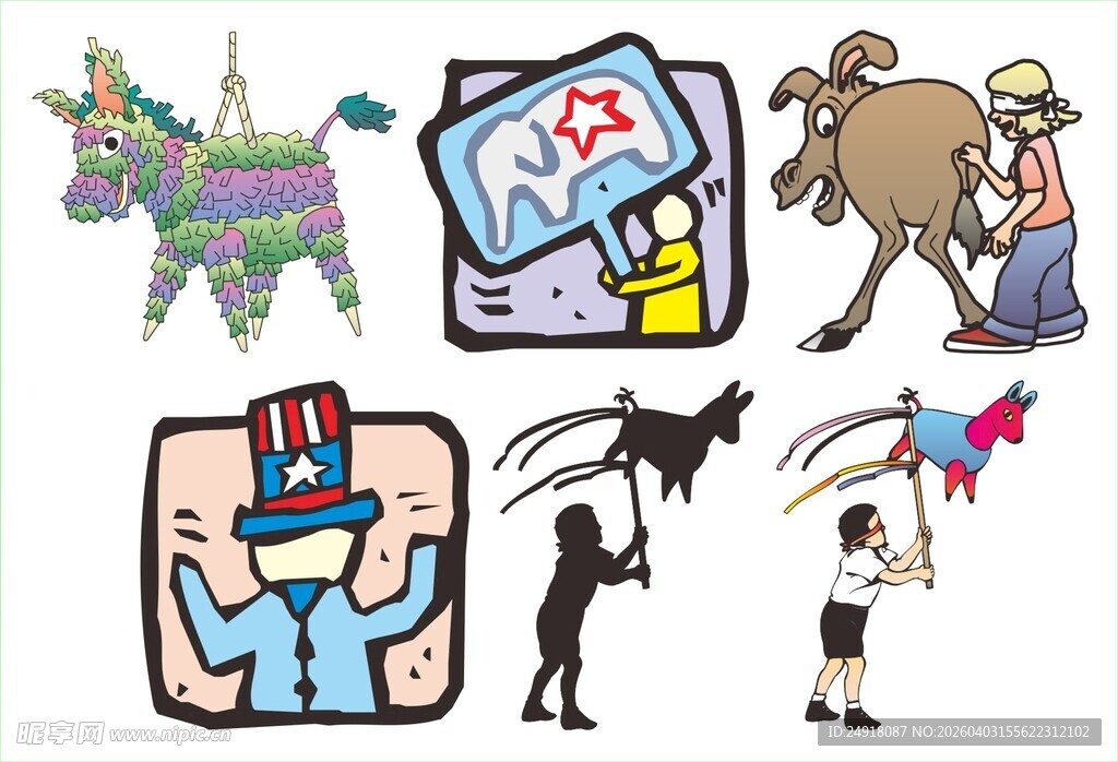 多样卡通形象大集合