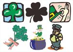 圣帕特里克节相关元素集合