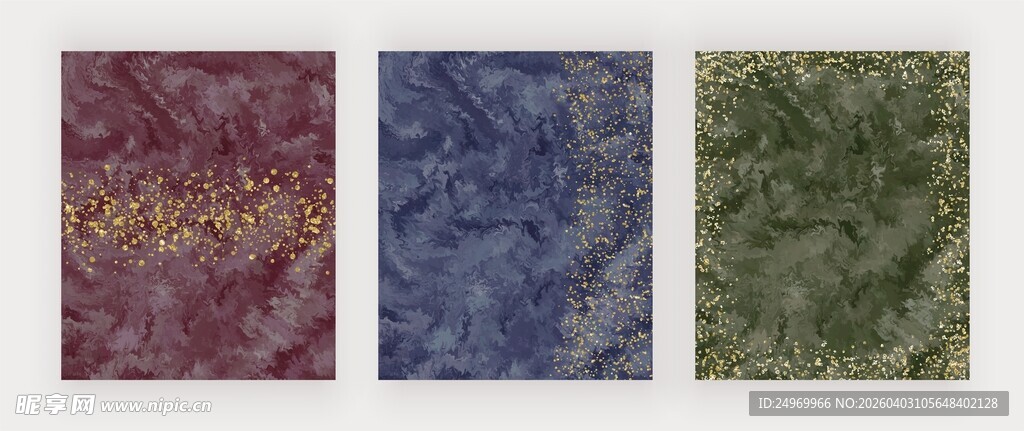 多彩纹理布料图案展示