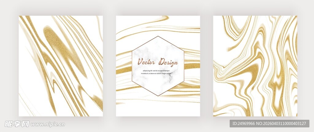 金色纹理抽象艺术背景图