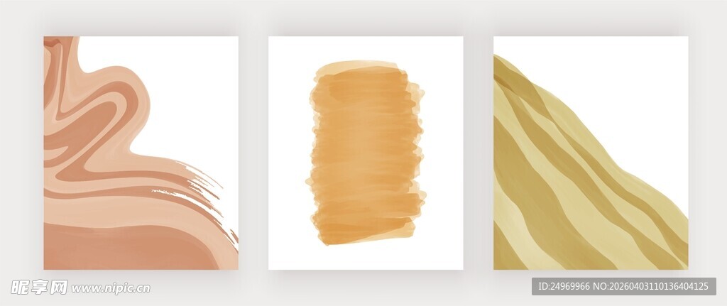 抽象艺术纹理装饰画集合