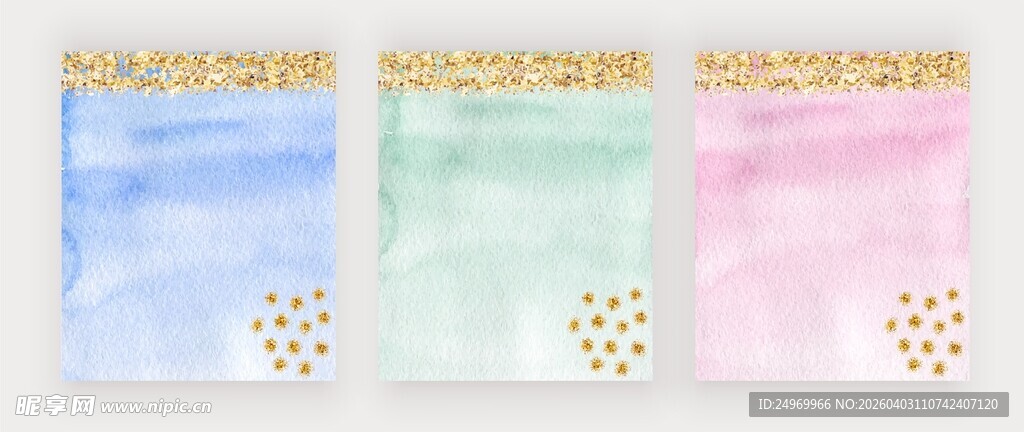 多彩渐变纸杯蛋糕包装纸