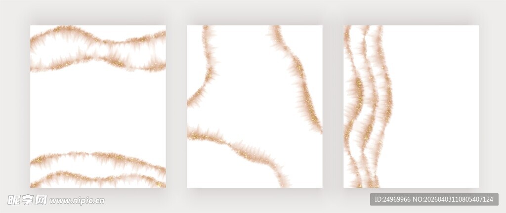 抽象金纹大理石纹理图案