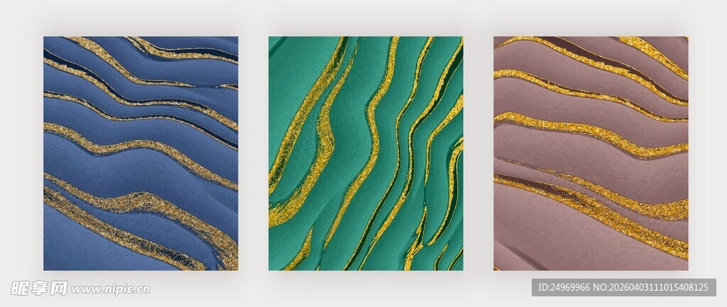 多彩条纹抽象图案背景