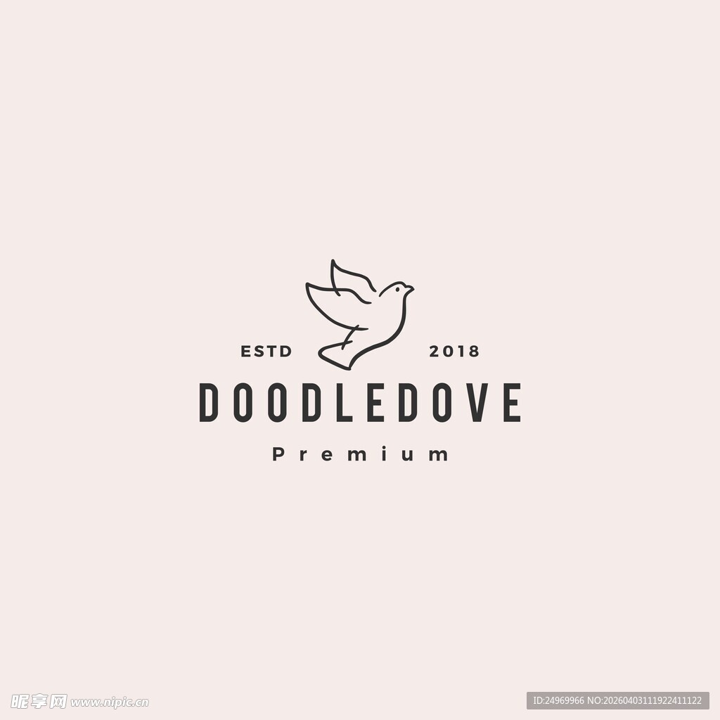 品牌简约标志设计