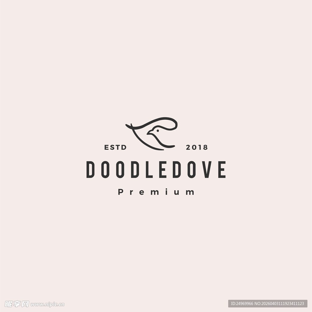 品牌简约标志设计