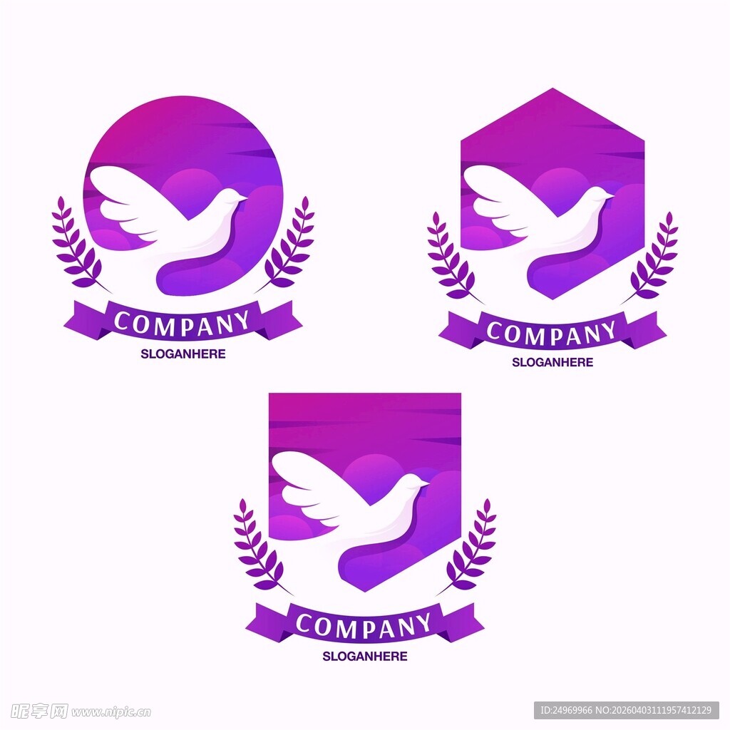 女性主题标志设计