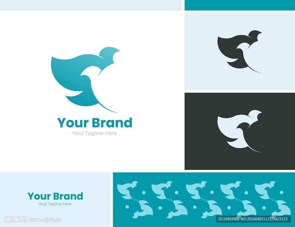 飞鸟品牌标志设计示例