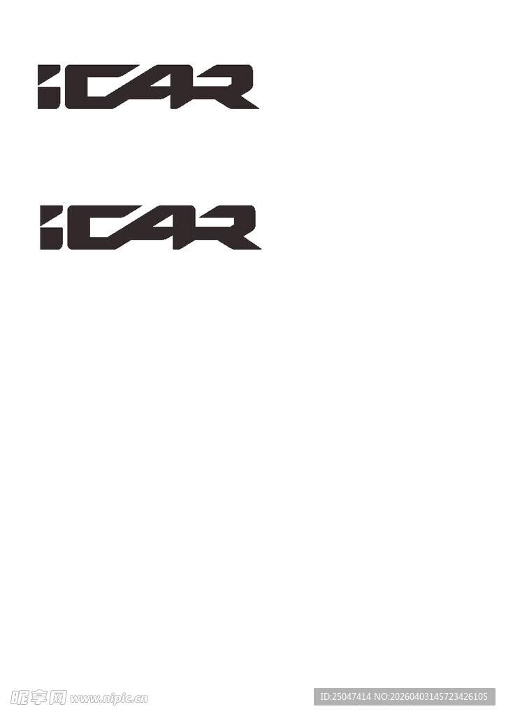iCAR logo 车标
