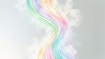 梦幻彩虹飘带