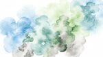 清新水彩风格抽象背景图