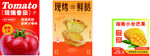 美味番茄制品展示