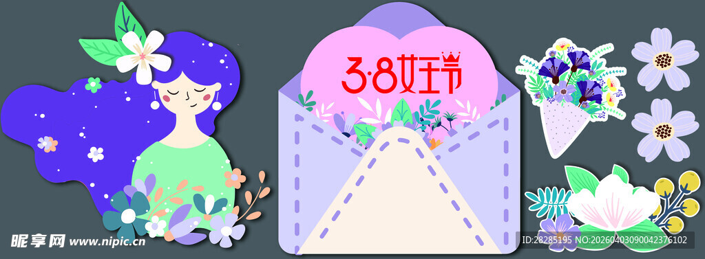 三八节场景布置