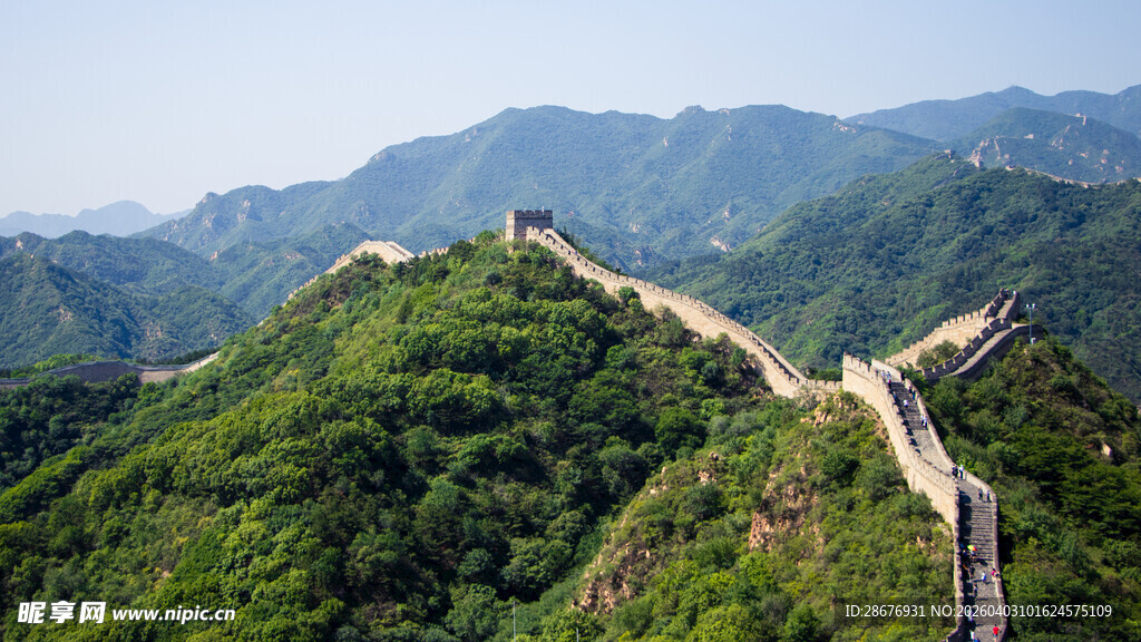 北京八达岭长城高清摄影图