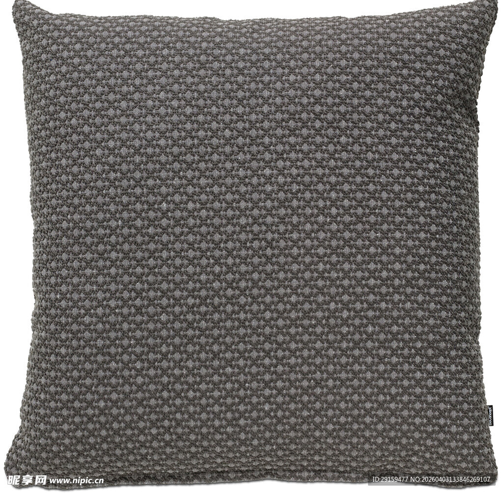 灰色几何图案抱枕