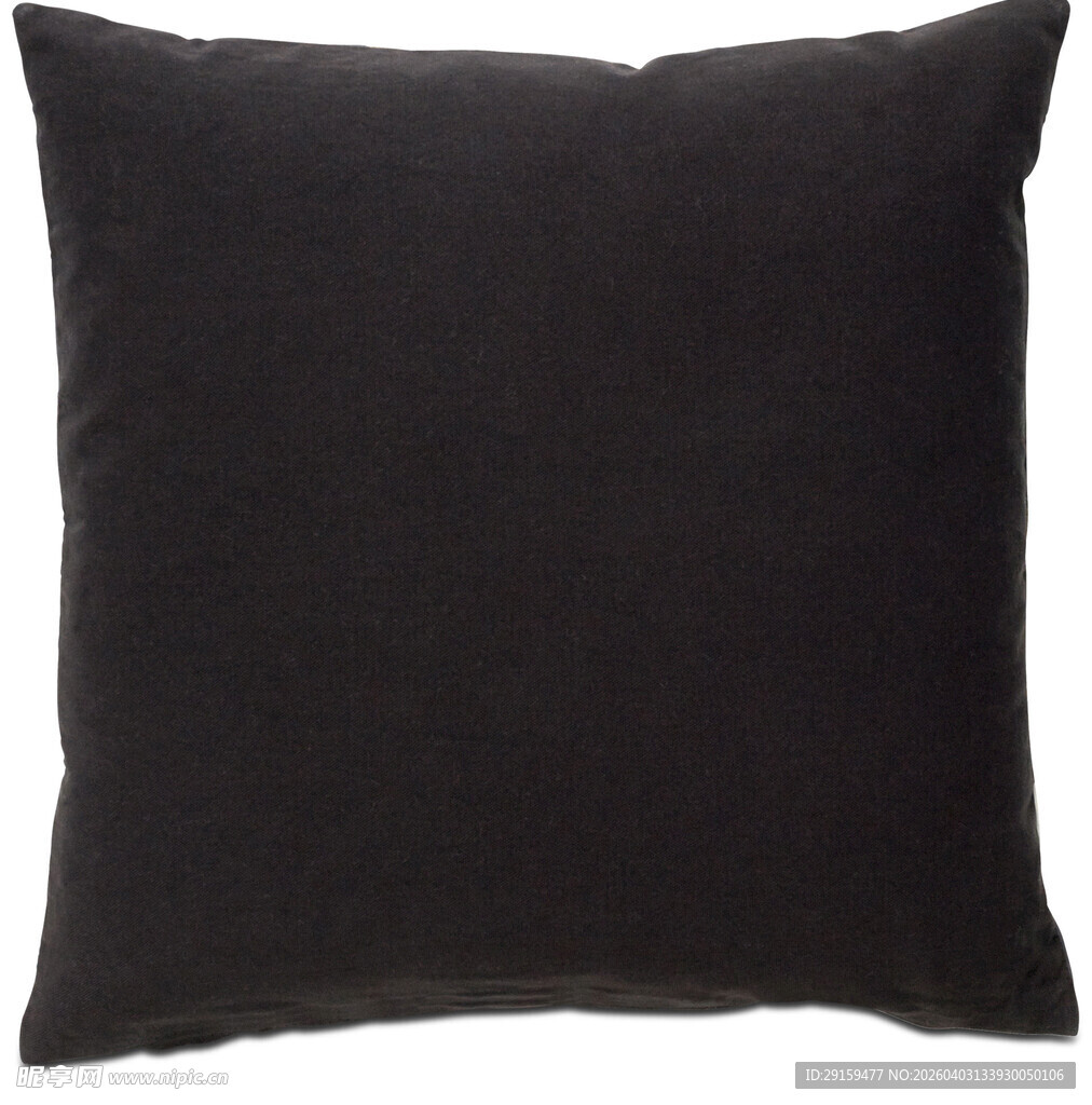 黑色方形抱枕