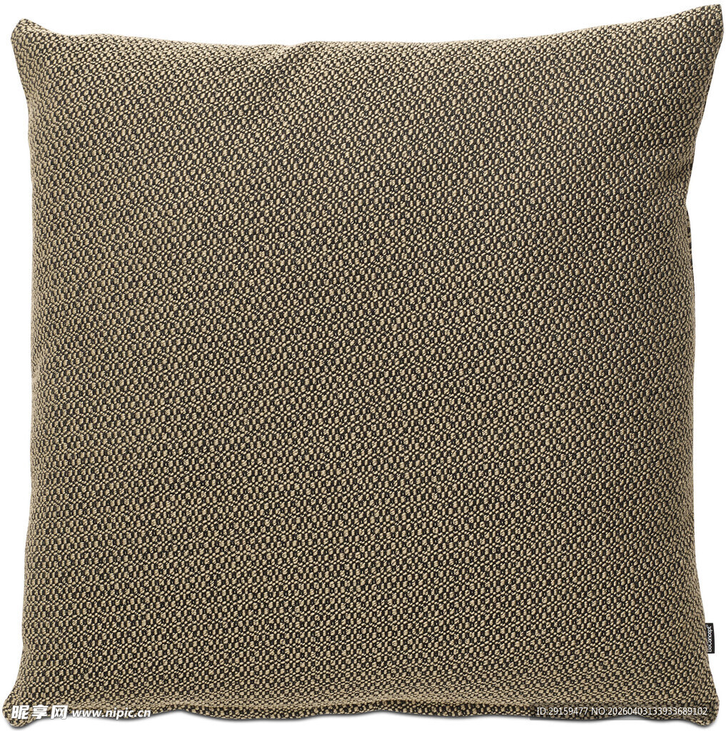 简约棕色纹理抱枕