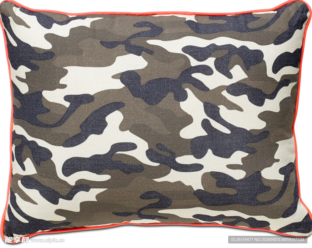 迷彩抱枕