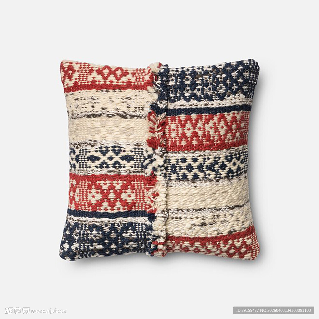 民族风几何图案抱枕