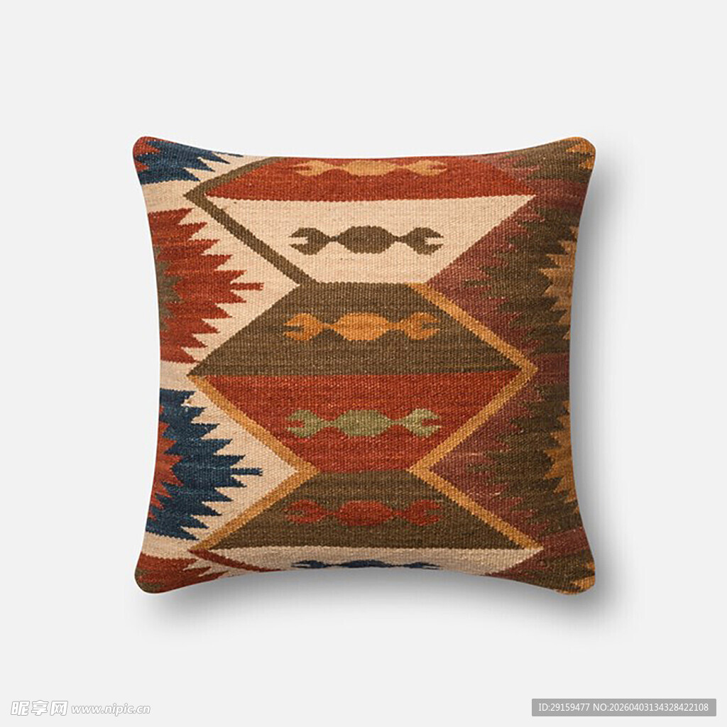 民族风几何图案抱枕