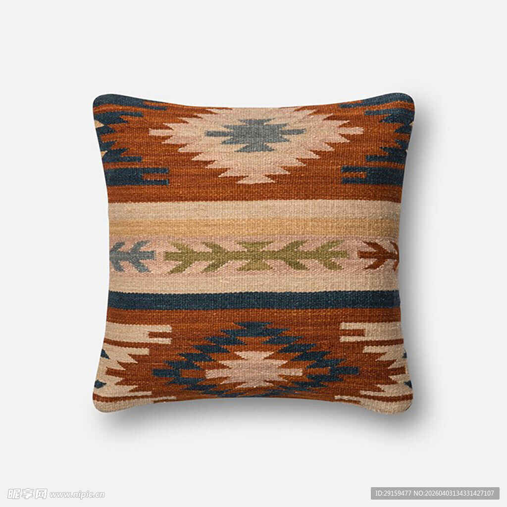 民族风几何图案抱枕