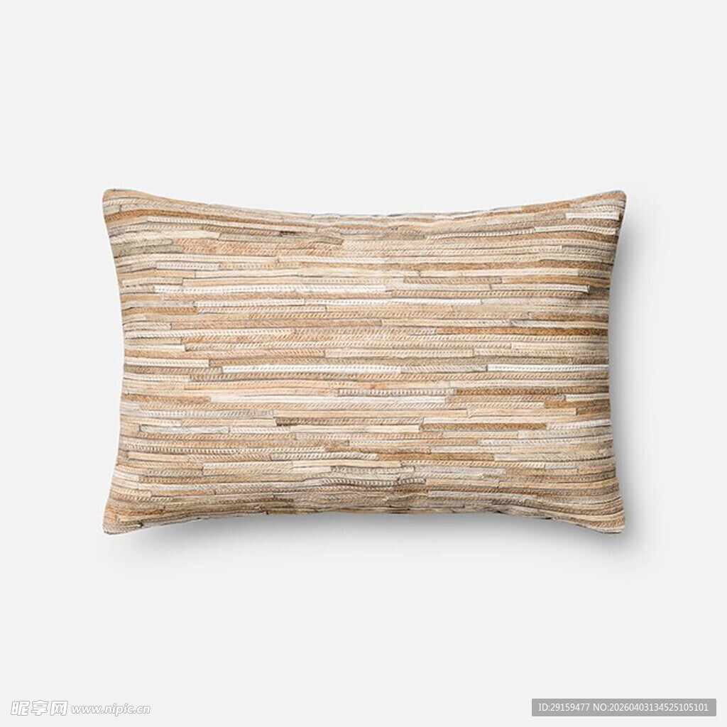 条纹图案抱枕