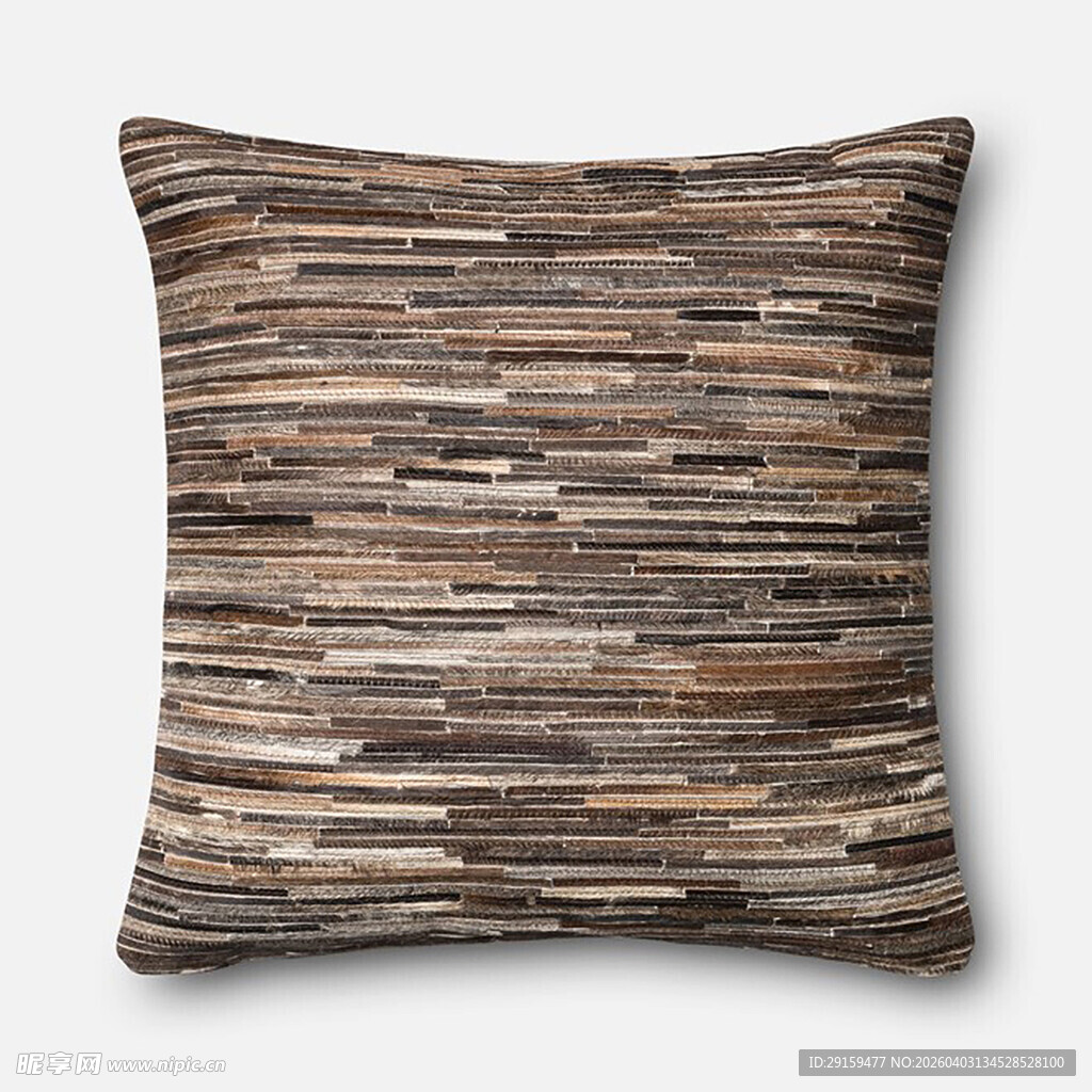 条纹图案抱枕