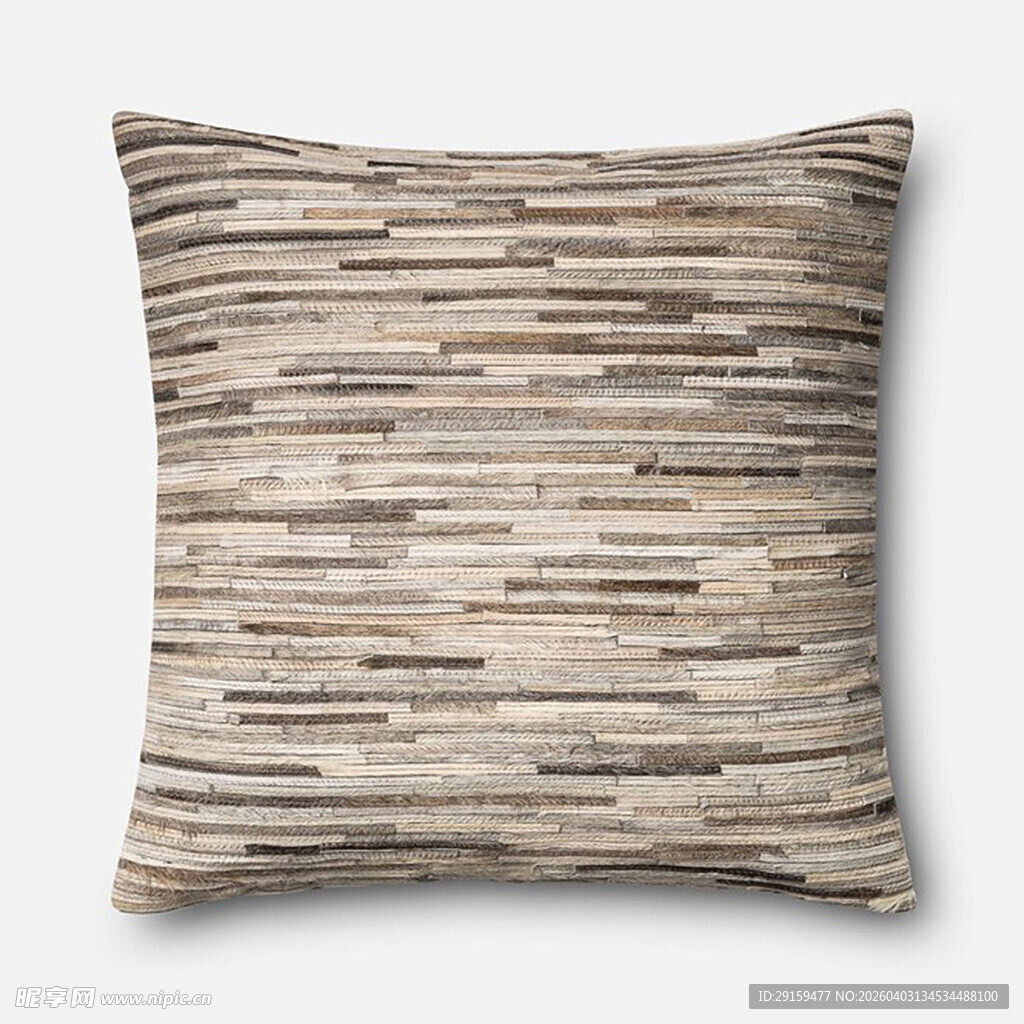 条纹图案抱枕