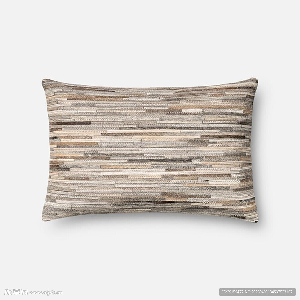 条纹图案抱枕
