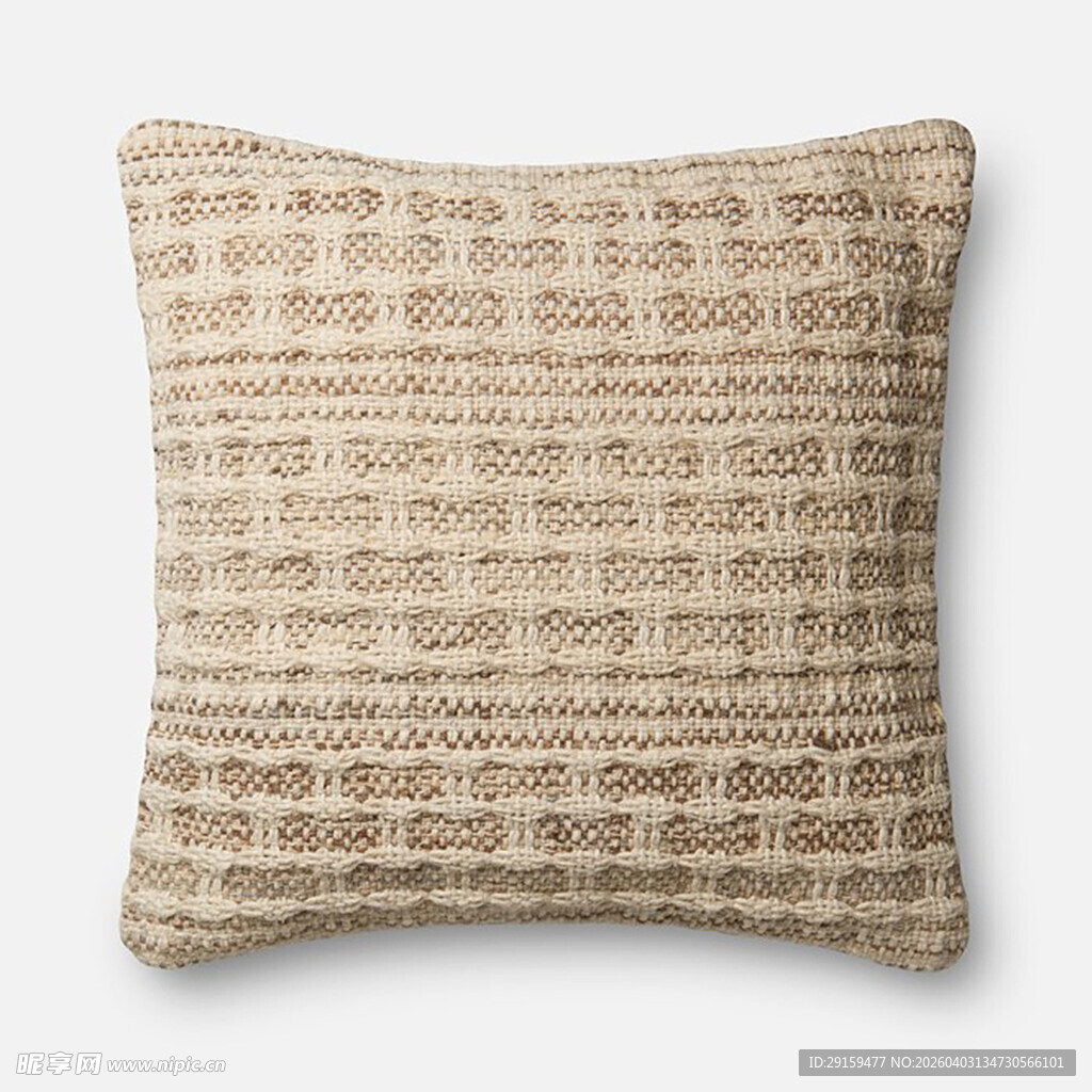 米色纹理抱枕