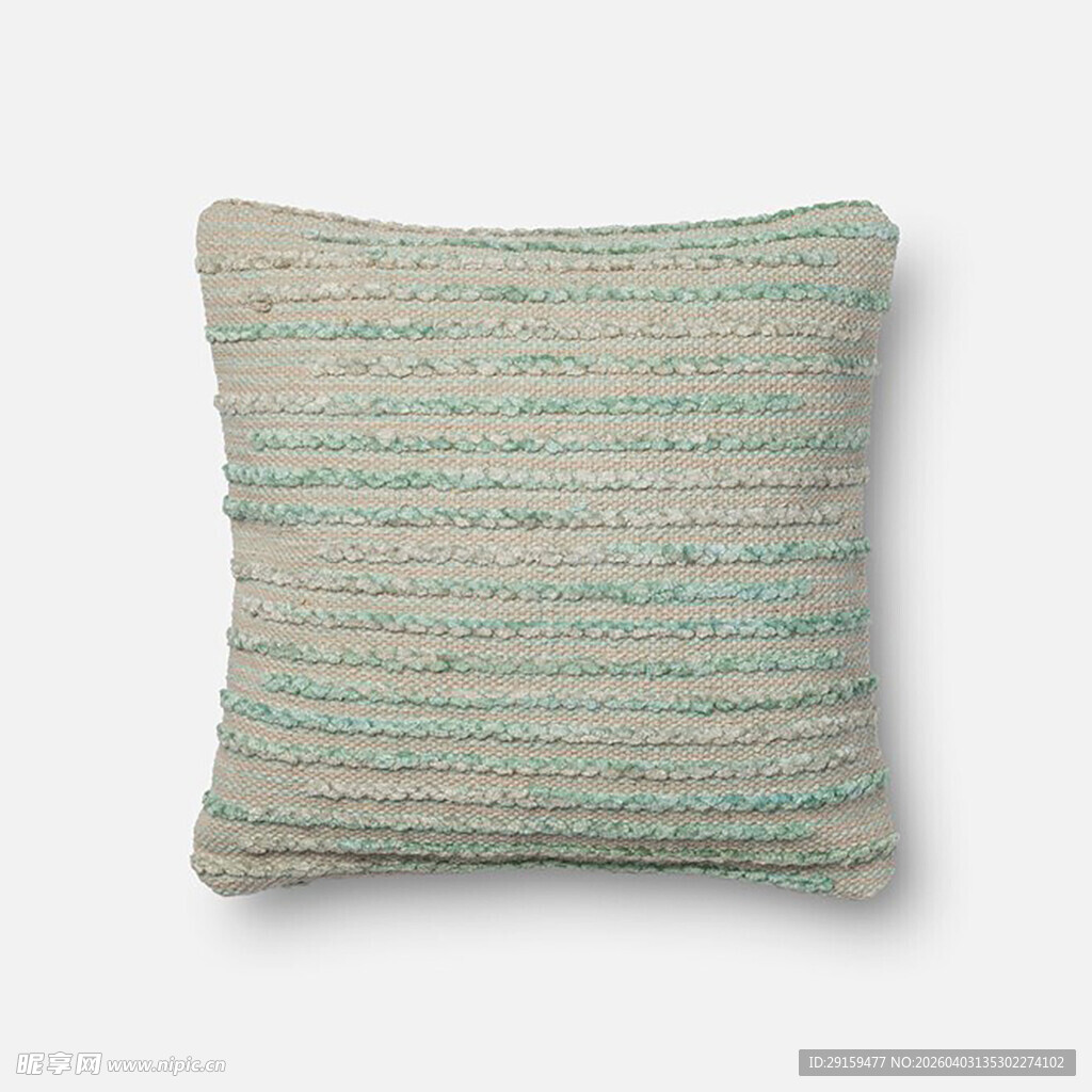 条纹抱枕