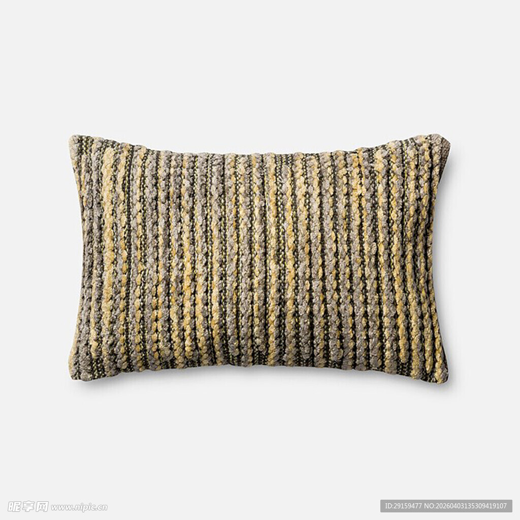 条纹抱枕