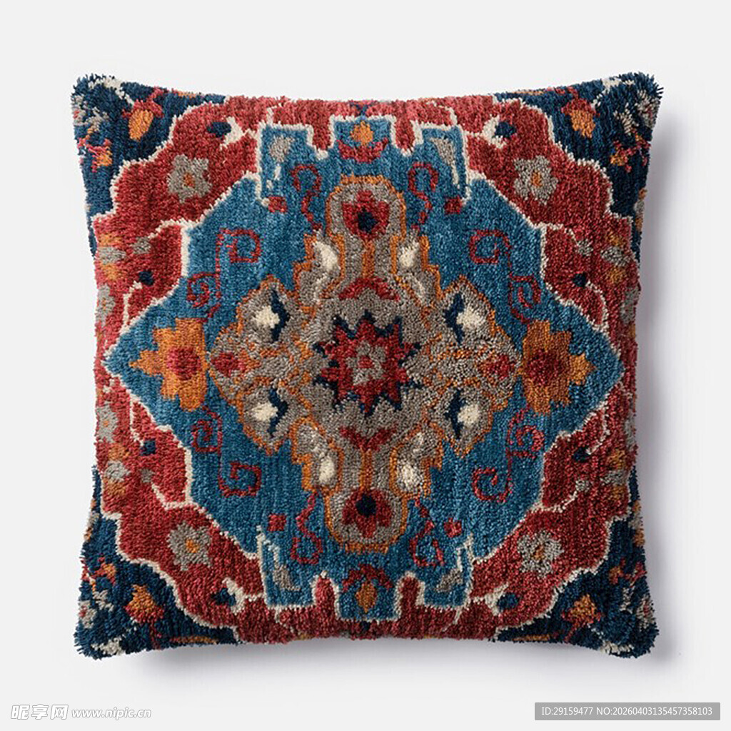 多彩民族风抱枕