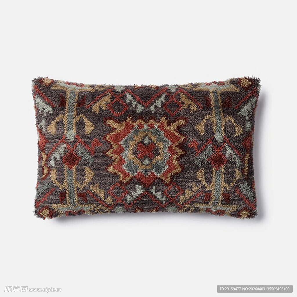 民族风花纹抱枕