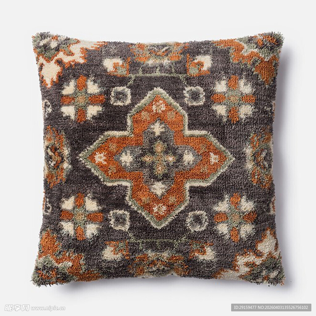 民族风几何图案抱枕