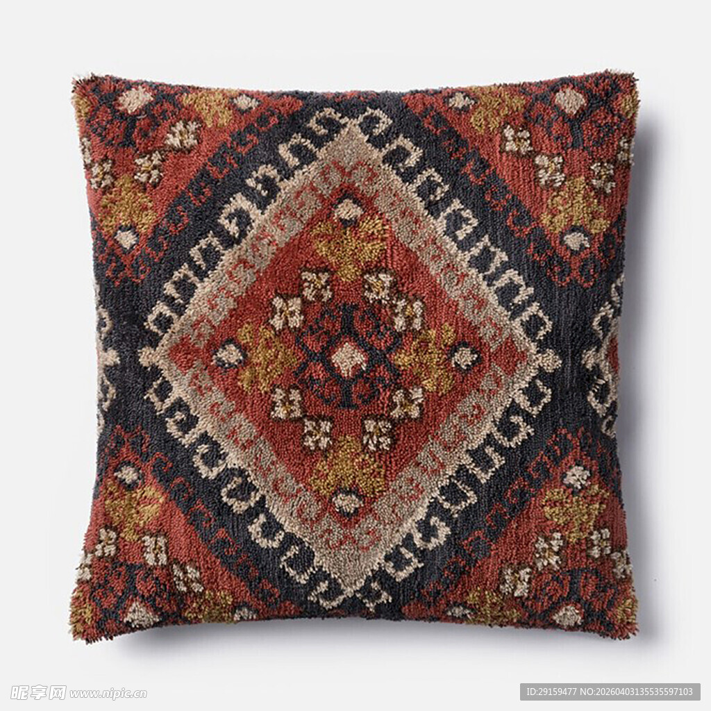 民族风几何图案抱枕