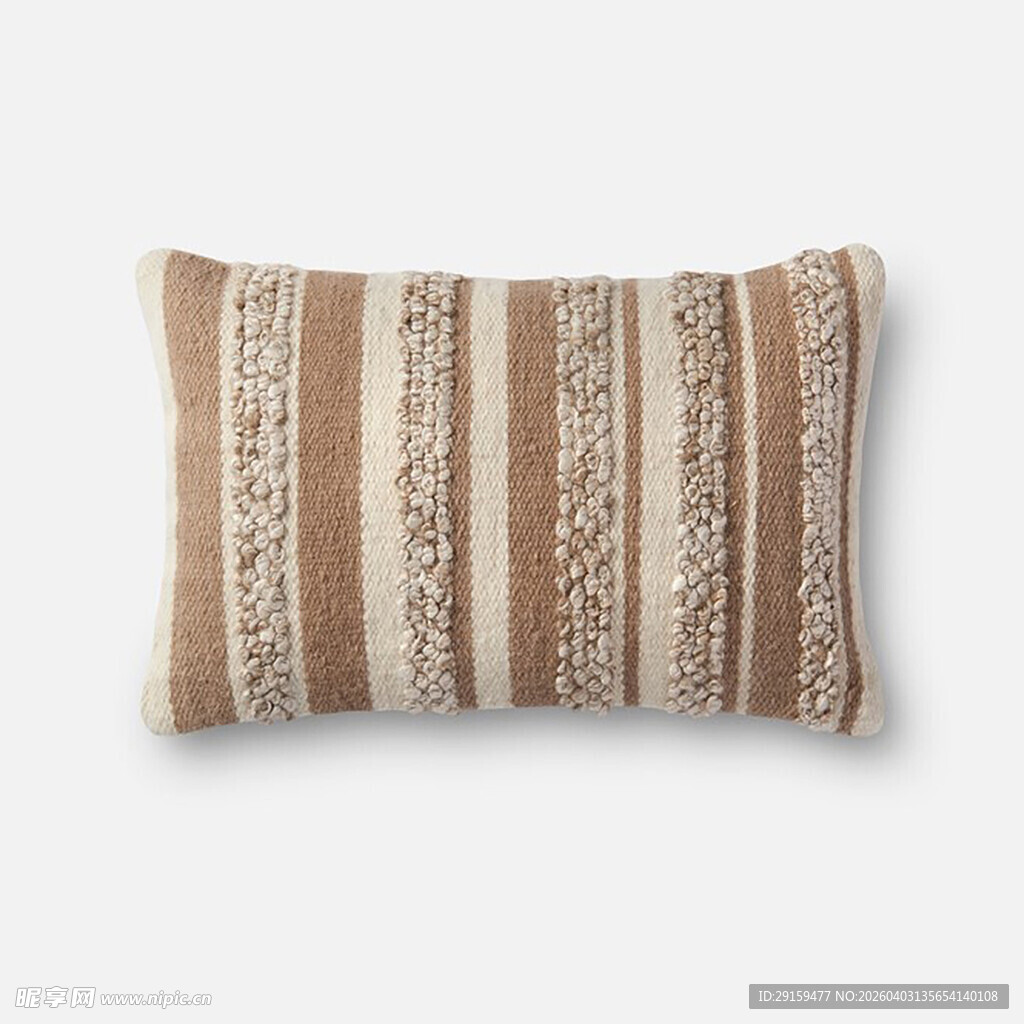 条纹装饰抱枕