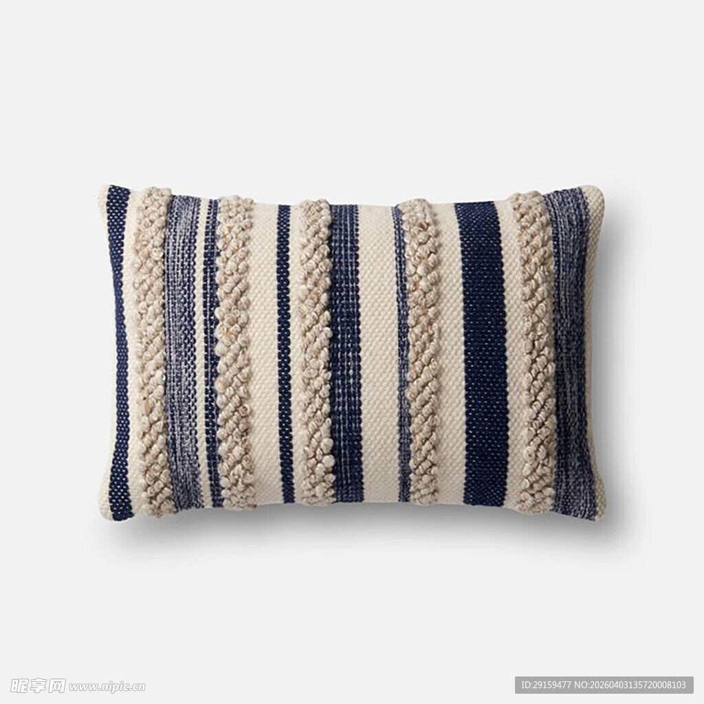 条纹抱枕