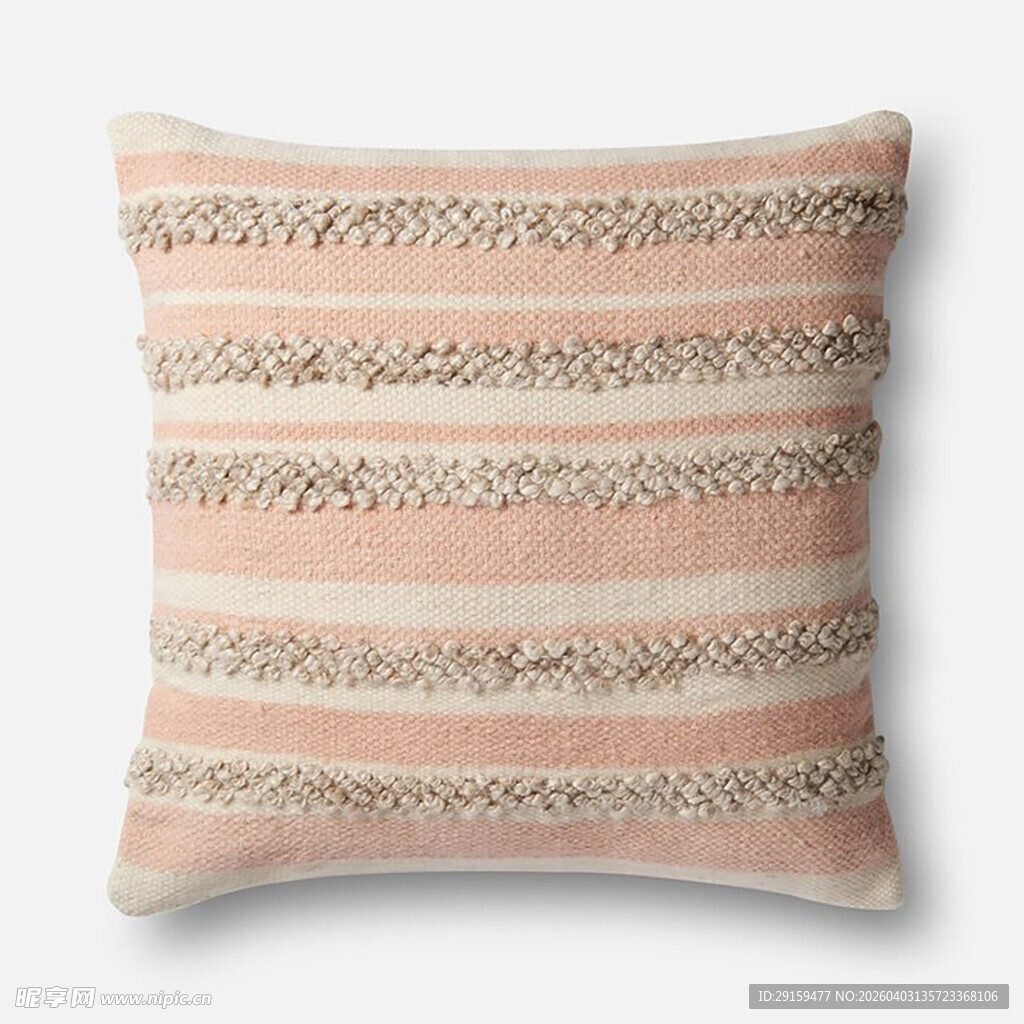 条纹装饰抱枕