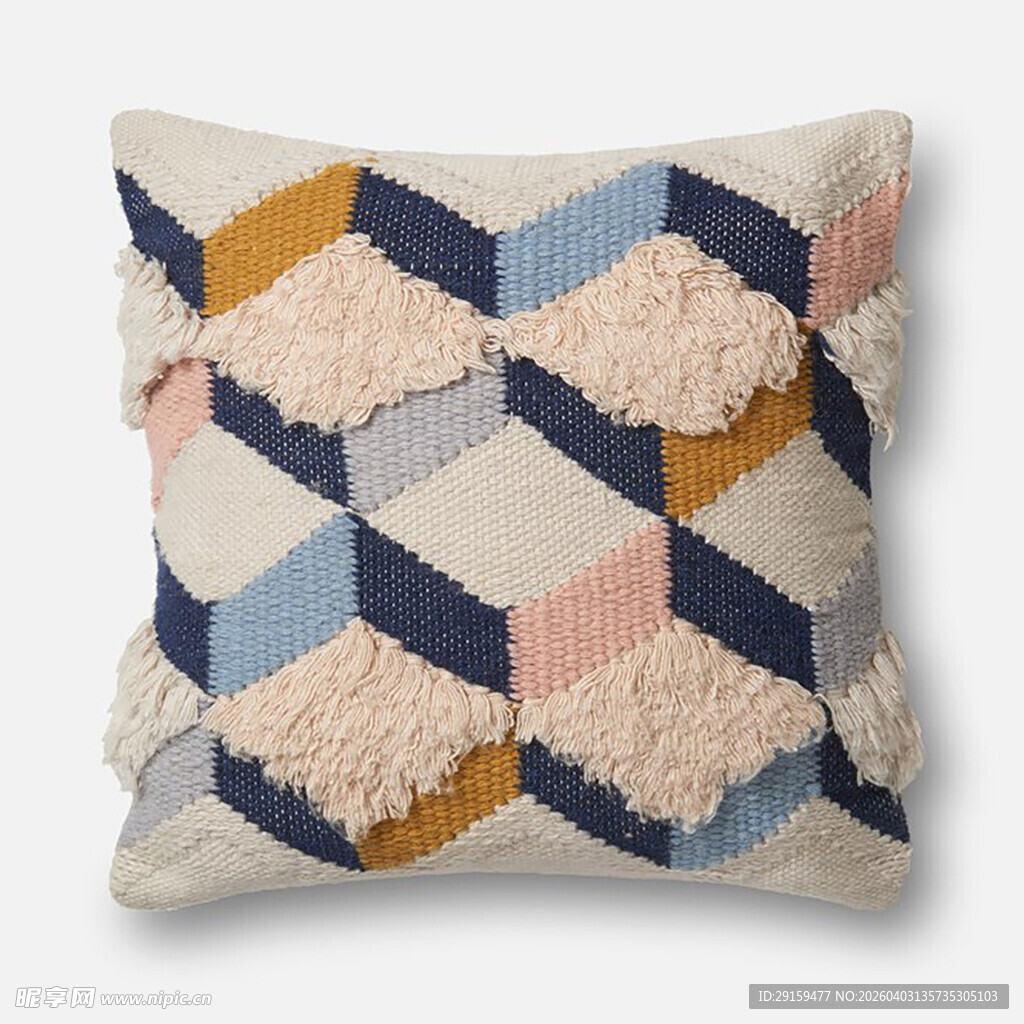 几何图案抱枕