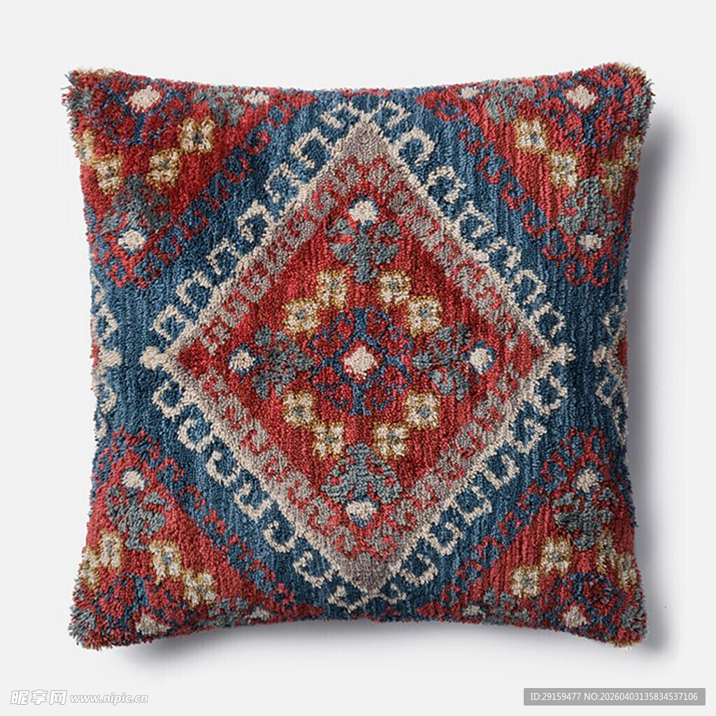 民族风几何图案抱枕