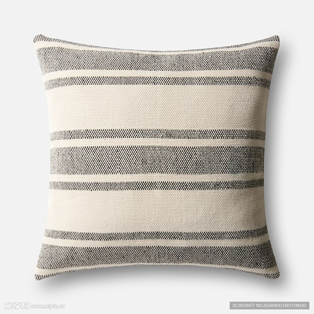 条纹抱枕