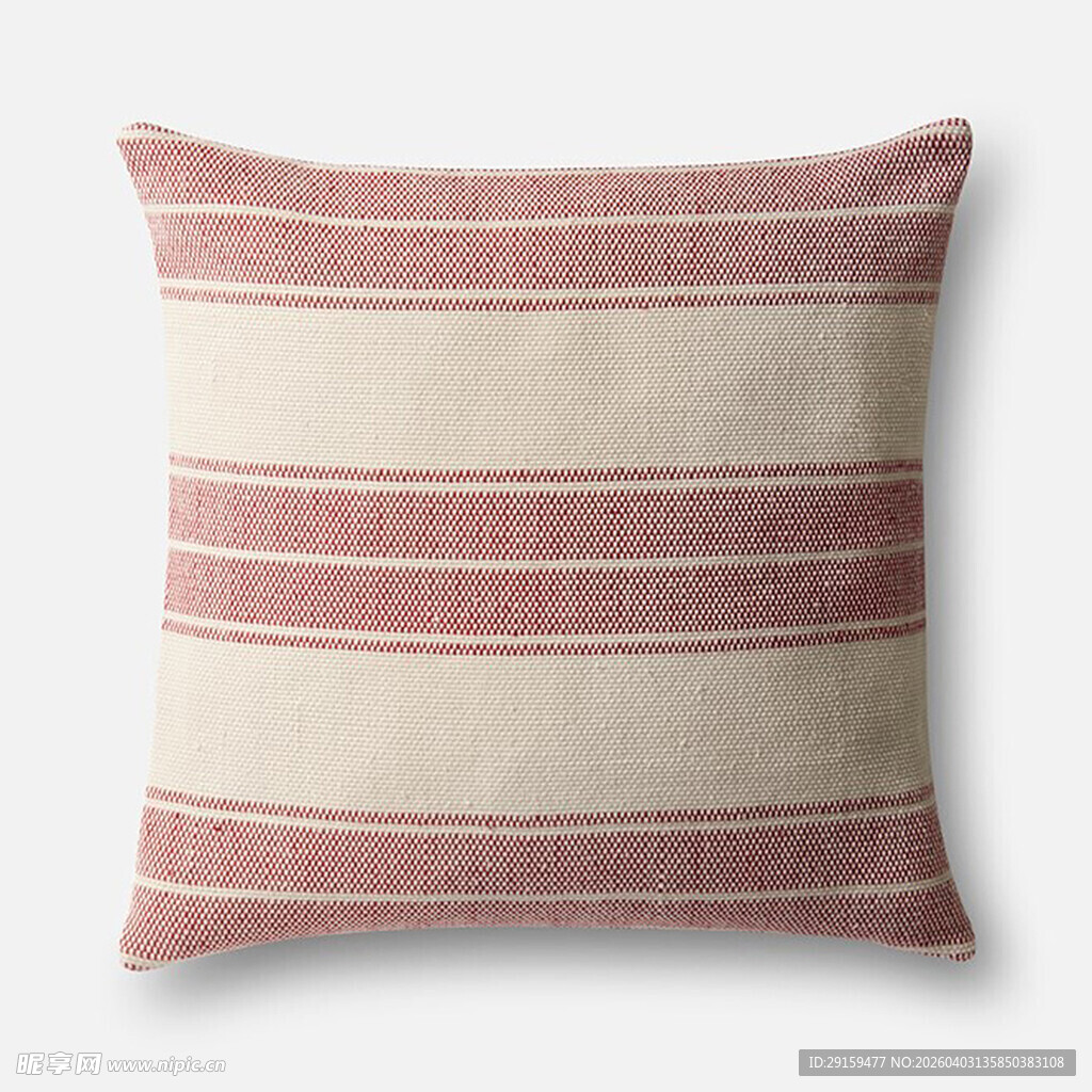 条纹抱枕
