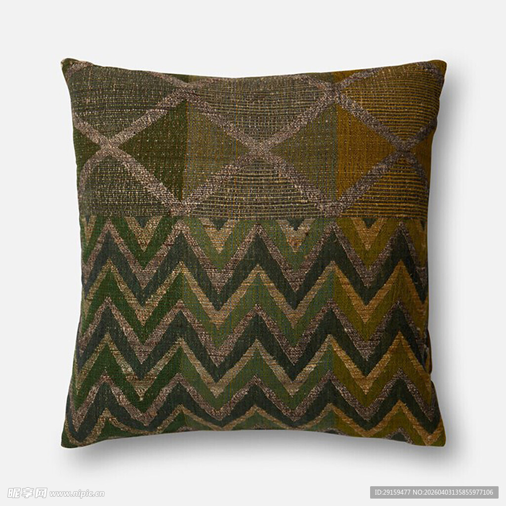 复古几何图案抱枕