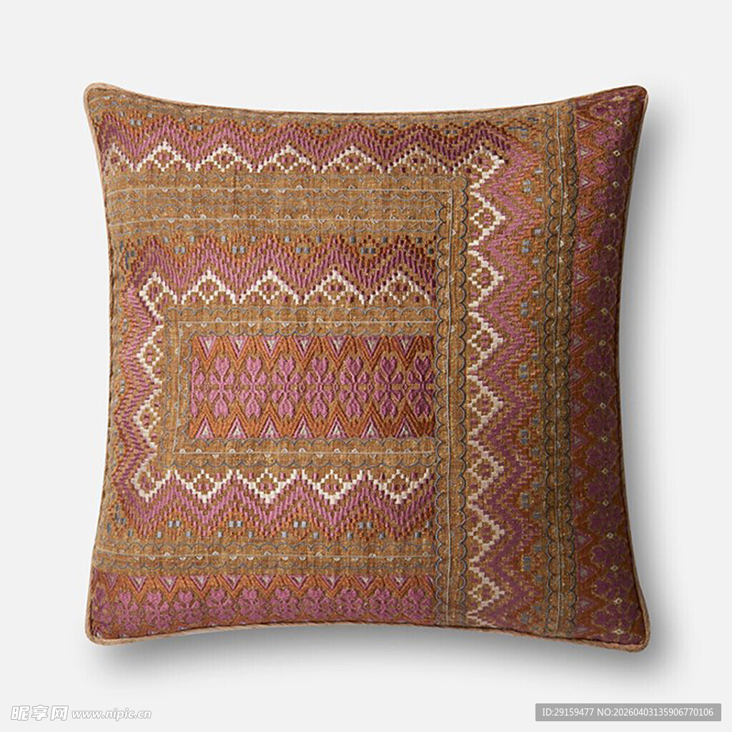民族风几何图案装饰抱枕