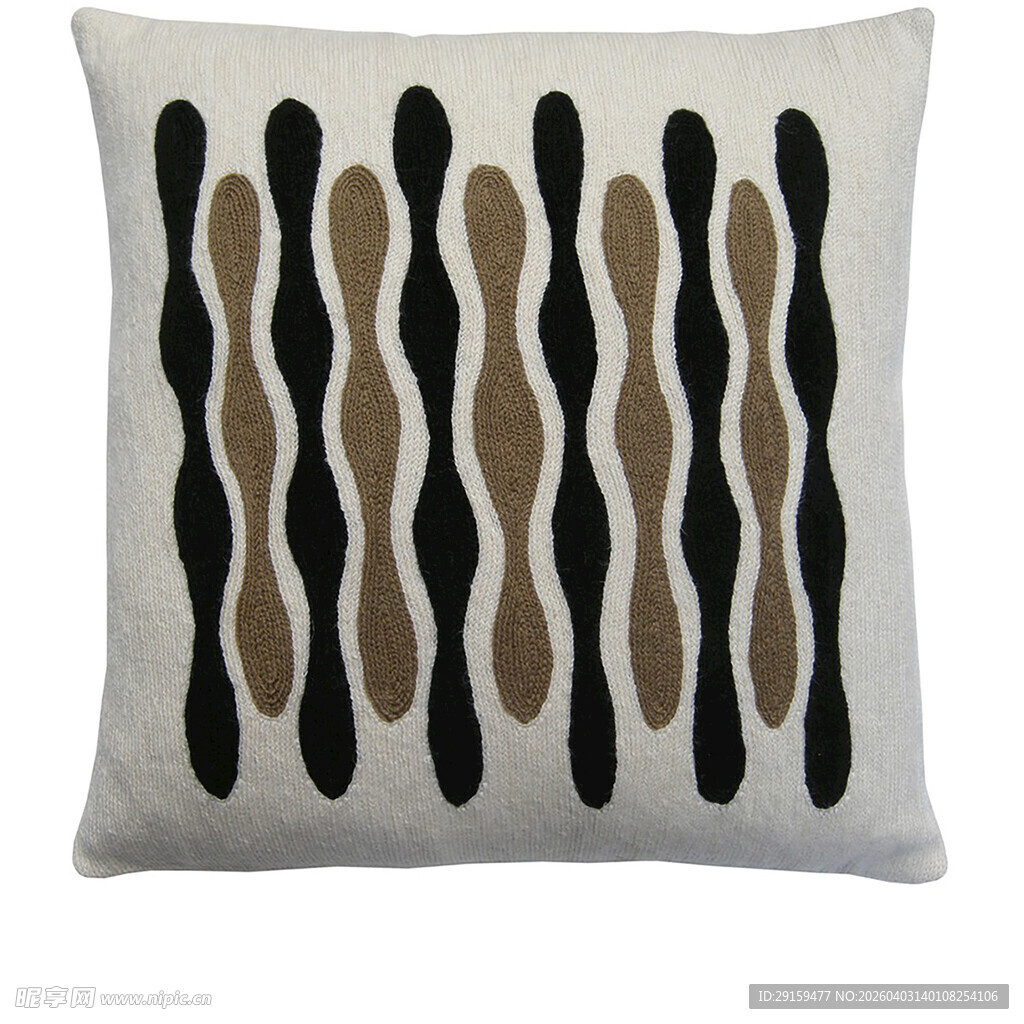 几何条纹图案抱枕